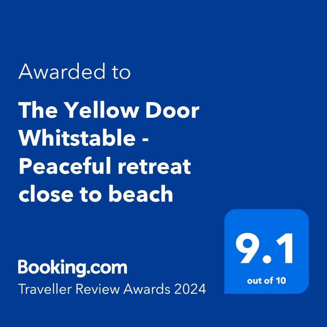 The Yellow Door Whitstable - Peaceful Retreat Close To Beach Экстерьер фото